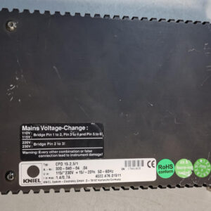 ASML 4022.476.01511 Power Supply TYPE:CPD 15.2,5/1 A.-NR:320-040-04.04 Used